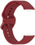 Фото #1 товара Řemínek pro Samsung Fit 3 - Silicone Band Red