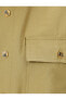 Фото #6 товара Uzun Kollu Gömlek Düğmeli Kapaklı Cepli Modal Karışımlı