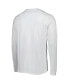 Фото #3 товара Men's White Duke Blue Devils Team Practice Performance Long Sleeve T-shirt