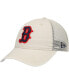 ფოტო #1 პროდუქტის Men's Stone Boston Red Sox Game Day 9Twenty Adjustable Trucker Hat