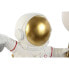 Фото #5 товара Настенный светильник Home ESPRIT Белый Позолоченный Металл Смола современный Астронавт 26 x 21,6 x 33 cm