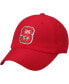 Men's Red NC State Wolfpack Primary Logo Staple Adjustable Hat