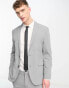 Фото #2 товара New Look slim suit jacket in grey