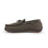 Фото #3 товара Tempur-Pedic Therman Moccasin Mens Grey Casual Slippers TP6073-005