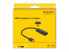 Delock Adapter HDMI-A male to DisplayPort female 8K - 0.18 m - HDMI Type A (Standard) - DisplayPort + Micro-USB - Male - Female - Straight
