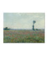 Фото #1 товара Monet 'Poppy Field' Canvas Art - 47" x 35" x 2"