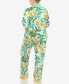 ფოტო #2 პროდუქტის Plus Size 2 Pc. Wildflower Print Pajama Set