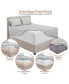 Фото #2 товара Постельное белье Empyrean Bedding Ultra Soft для одноместной кровати с глубоким карманом 18" - 21" - размер Twin XL