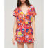 Фото #1 товара SUPERDRY Beach Playsuit Short Sleeve Short Dress