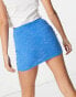 Фото #2 товара ASYOU spacedye co-ord mini skirt in blue