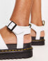 Dr Martens Blaire sandals in white