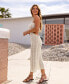 Women's s X JoJo Crochet Cutout Halter Midi Cover-Up Dress