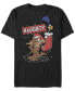 Фото #1 товара Men's Looney Tunes Christmas Stocking Short Sleeve T-shirt