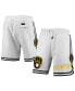 Фото #2 товара Men's White Milwaukee Brewers Team Logo Shorts