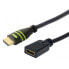 Кабель HDMI High Speed mit Ethernet Verlängerungskабель 4K 30Гц 0.2м - Digital/Display/Video - Techly - фото #2