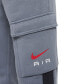 Фото #4 товара Big Kids Air Standard-Fit Fleece Cargo Joggers