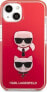 Фото #2 товара Karl Lagerfeld Karl Lagerfeld KLHCP13STPE2TR iPhone 13 mini 5,4" hardcase czerwony/red Karl&Choupette Head