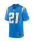 Фото #3 товара Men's LaDainian Tomlinson Powder Blue Los Angeles Chargers Game Retired Player Jersey