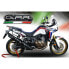 GPR EXHAUST SYSTEMS Furore Slip On CRF 1000 L Africa Twin 15-17 Homologated Muffler