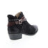 Фото #16 товара Miz Mooz Booker 111265 Womens Black Leather Zipper Ankle & Booties Boots
