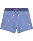 Детские шорты для девочек Polo Ralph Lauren Big Girls Stretch Colorblocked Logo-Print Mesh Shorts Синий, L - фото #2