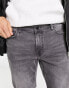 Only & Sons stretch jeans in slim fit grey