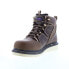 Фото #4 товара Avenger Wedge Carbon Toe Electric Hazard WP 6" A7550 Womens Brown Work Boots