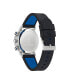 Фото #3 товара Наручные часы Bulova Marine Star Automatic Blue Silicone Strap Watch 45mm.