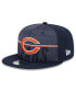 Фото #2 товара Men's Navy Chicago Bears 2023 NFL Training Camp Primary Logo 9FIFTY Snapback Hat