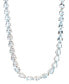 Фото #1 товара Macy's amethyst 18" Statement Necklace (34 ct. t.w.) in Sterling Silver (Also in Blue Topaz)