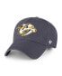 ფოტო #1 პროდუქტის Men's '47 Navy Nashville Predators Legend Mvp Adjustable Hat