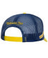 ფოტო #2 პროდუქტის Men's White Golden State Warriors Hardwood Classics SOUL Champs Fest Trucker Adjustable Hat