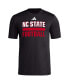 Фото #3 товара Men's Black NC State Wolfpack Sideline Strategy Glow Pregame T-shirt