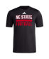 ფოტო #3 პროდუქტის Men's Black NC State Wolfpack Sideline Strategy Glow Pregame T-shirt