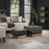 Фото #2 товара Couchtisch Blox Slate 2er-Set