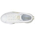 Фото #4 товара Puma Mayze Leather Platform Womens White Sneakers Casual Shoes 38198302
