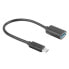 LANBERG USB 3.0 To USB C M/H usb adapter 15 cm