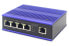 Фото #1 товара DIGITUS 4 Port Fast Ethernet Network Switch, Industrial, Unmanaged, 1 RJ45 Uplink