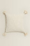 Фото #4 товара Чехол для подушки с кисточками ZARA Tassel