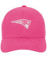 Фото #3 товара Big Girls Pink New England Patriots Adjustable Hat