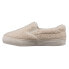 Фото #9 товара Lugz Clipper Fleece Slip On Womens Off White Sneakers Casual Shoes WCLIPFT-2614