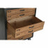 Фото #4 товара Тумба с ящиками DKD Home Decor Чёрный Натуральный Ель Vintage 67 x 40 x 89 cm
