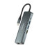 USB Hub Aisens ASUC-5P011-GR Grey (1 Unit)