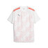 Фото #1 товара Puma Teamliga Graphic Crew Neck Short Sleeve Soccer Jersey Mens White 65829753