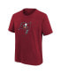 ფოტო #3 პროდუქტის Preschool Boys and Girls Red Tampa Bay Buccaneers Team Wordmark T-shirt
