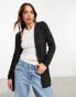 Vero Moda hooded cardigan in black