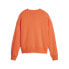 Фото #2 товара Puma Classics Oversized Crew Neck Sweatshirt Womens Orange Casual Athletic Outer