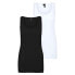 Футболка безрукавка мужская Vero Moda Maxi My Soft 2 ед. Black / Pack Bright White, XS - фото #2