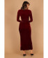 Фото #4 товара Women's Sarine Long Sleeve Maxi Dress