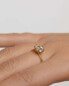 Elegantní pozlacený prsten s čirým zirkonem KIM Essentials AN01-A12